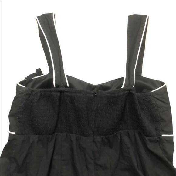 Addition Elle Sexy Rockabilly Pin-up Style Glamour Black Dress Size 14 - Picture 8 of 9